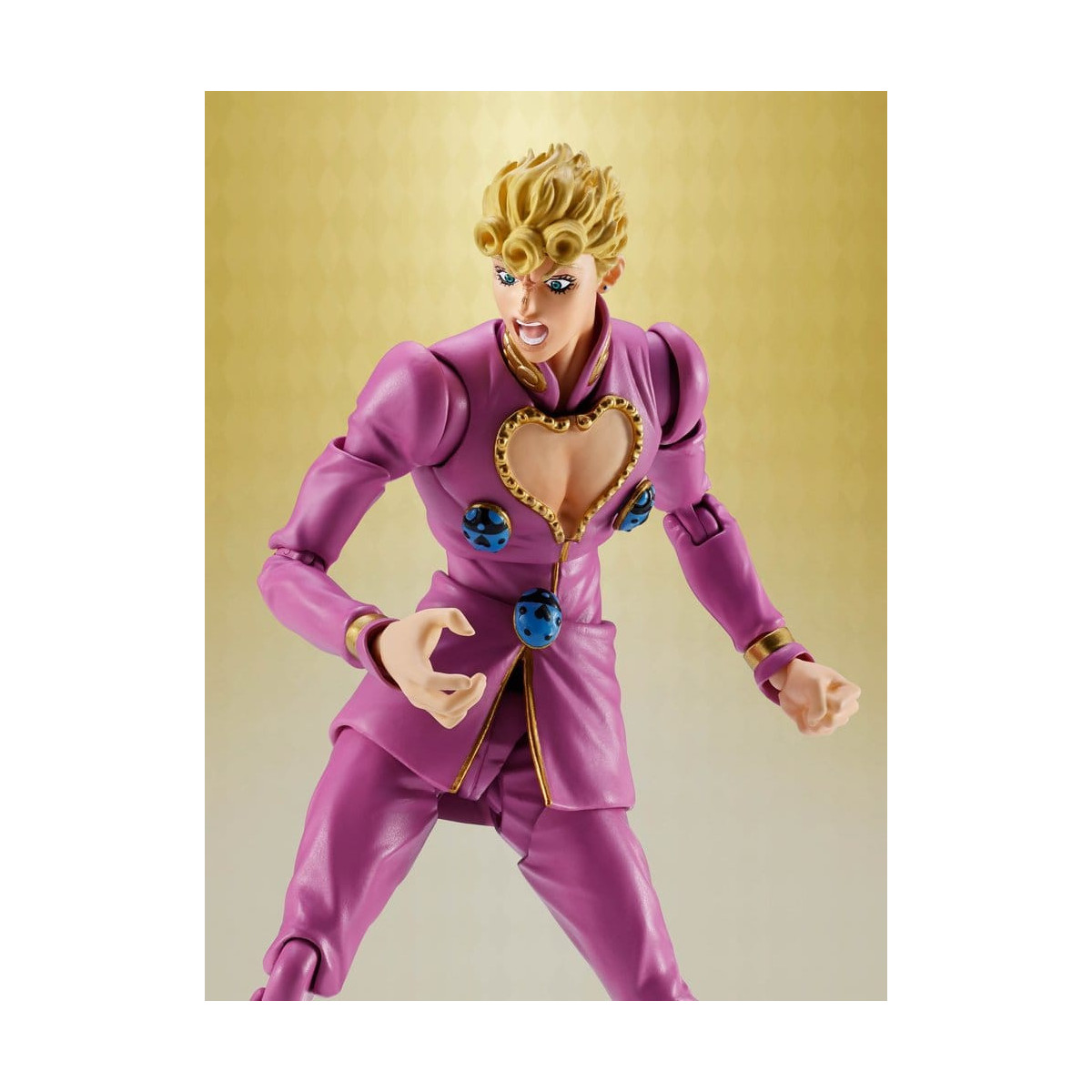 Tamashii Nations JoJo's Bizarre Adventure - GIORNO GIOVANNA - S.H. Figuarts SHF - Golden Wind