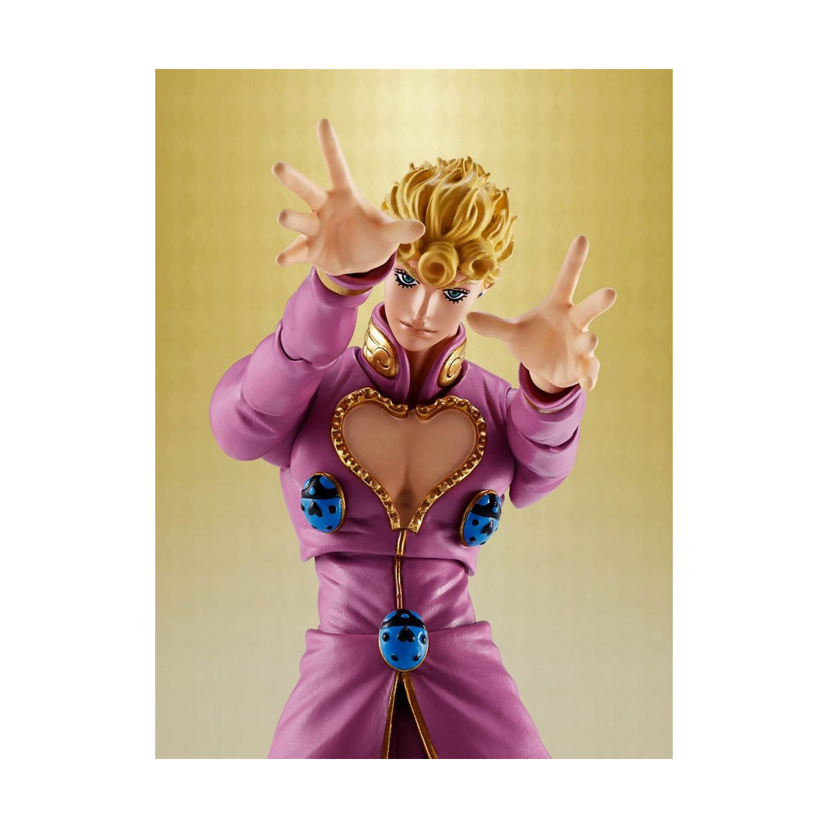 Tamashii Nations JoJo's Bizarre Adventure - GIORNO GIOVANNA - S.H. Figuarts SHF - Golden Wind