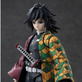 Tamashii Bandai - Giyu Tomioka - Cazadora de demonios SH Figuarts SHF
