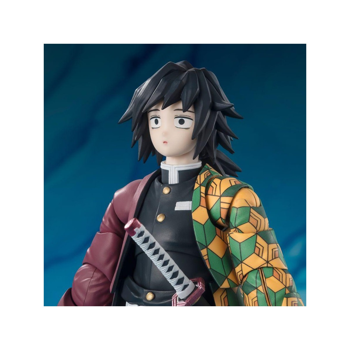 Tamashii Bandai - Giyu Tomioka - Cazadora de demonios SH Figuarts SHF