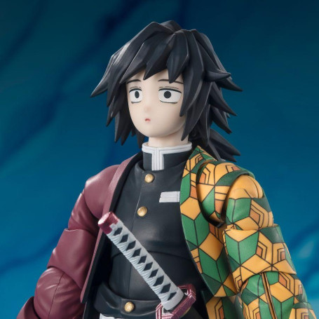 Tamashii Bandai - Giyu Tomioka - Cazadora de demonios SH Figuarts SHF