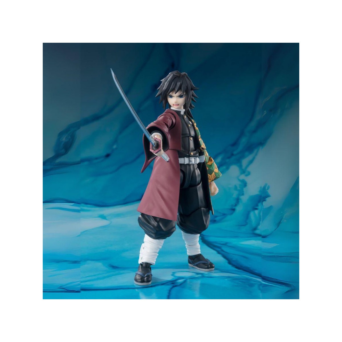 Tamashii Bandai - Giyu Tomioka - Cazadora de demonios SH Figuarts SHF