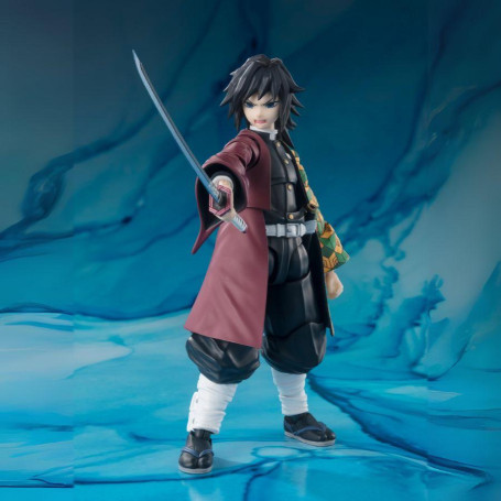 Tamashii Bandai - Giyu Tomioka - Cazadora de demonios SH Figuarts SHF