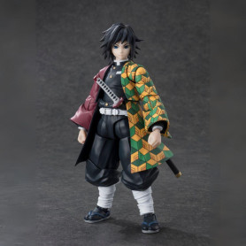 Tamashii Bandai - Giyu Tomioka - Cazadora de demonios SH Figuarts SHF
