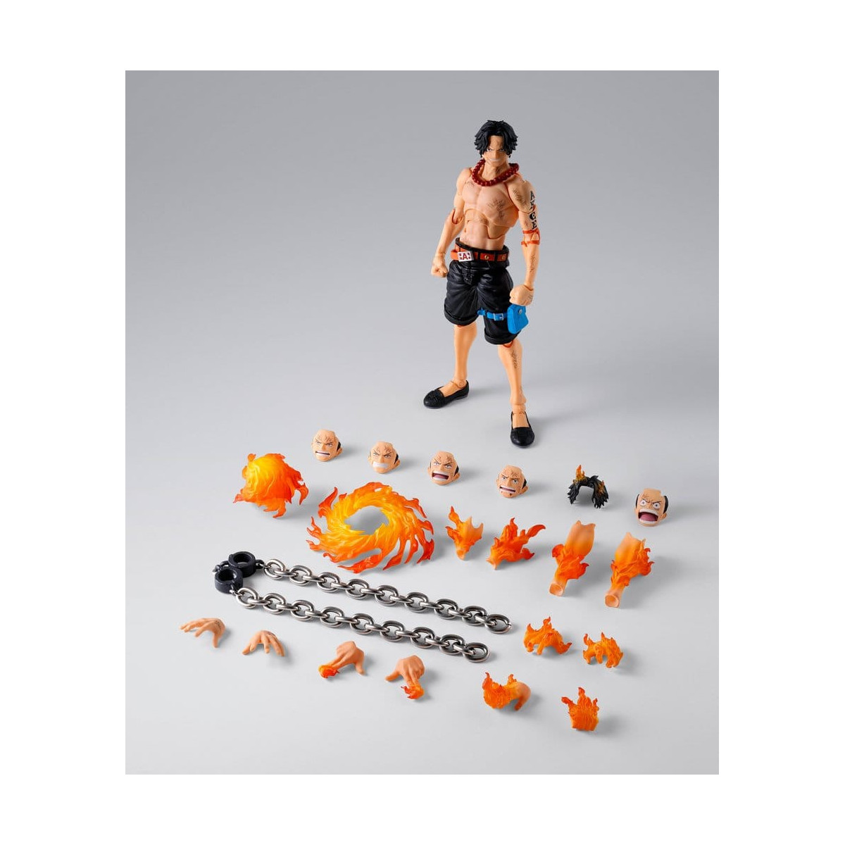 Tamashii Bandai One Piece - Portgas D. Ace - Marineford - S.H. Figuarts SHF