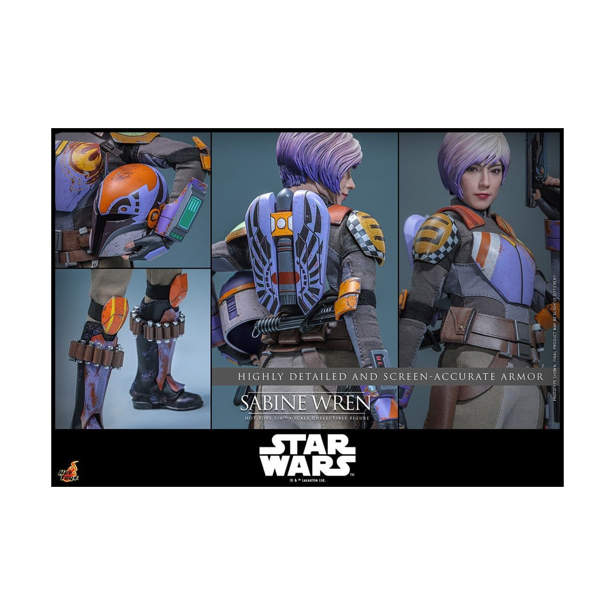 Hot Toys - Sabine Wren TMS 1/6 - Star Wars: Rebels