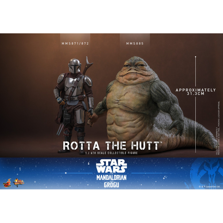 Hot Toys - Rotta The Hutt MMS 1/6 - Star Wars: The Mandalorian & Grogu
