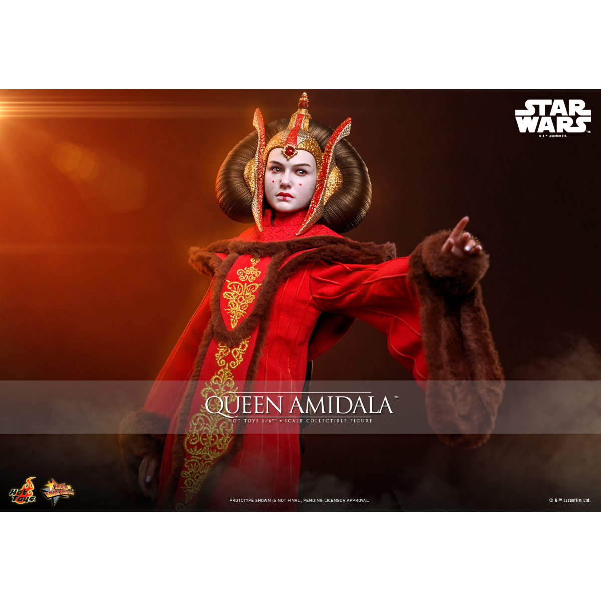 Hot Toys - Reina Amidala MMS 1/6 - Star Wars: La Amenaza Fantasma MMS883