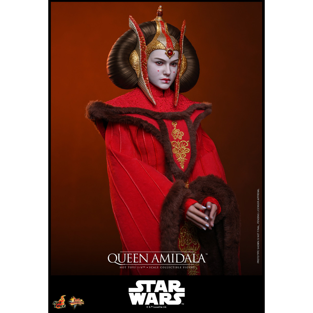 Hot Toys - Reina Amidala MMS 1/6 - Star Wars: La Amenaza Fantasma MMS883