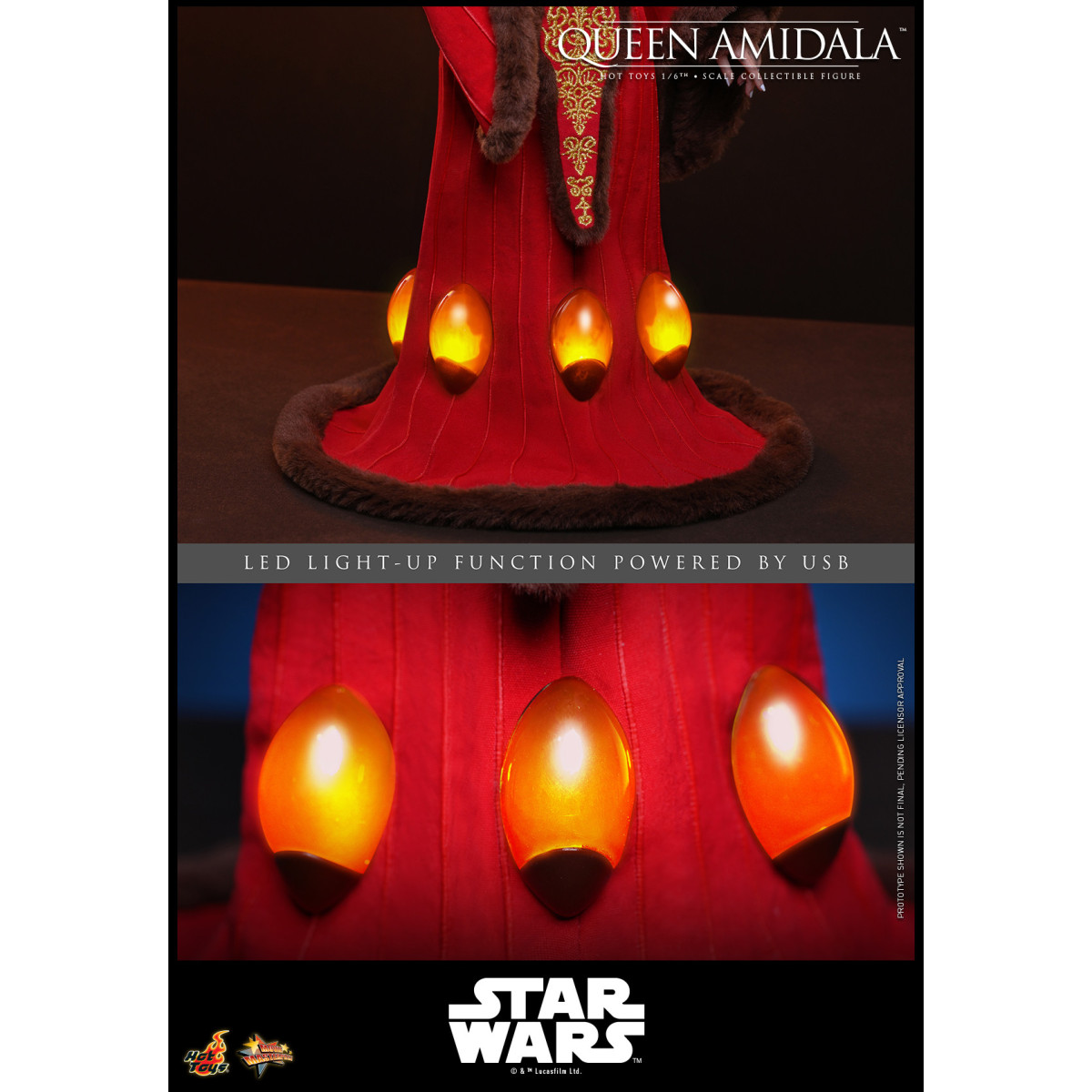 Hot Toys - Reina Amidala MMS 1/6 - Star Wars: La Amenaza Fantasma MMS883