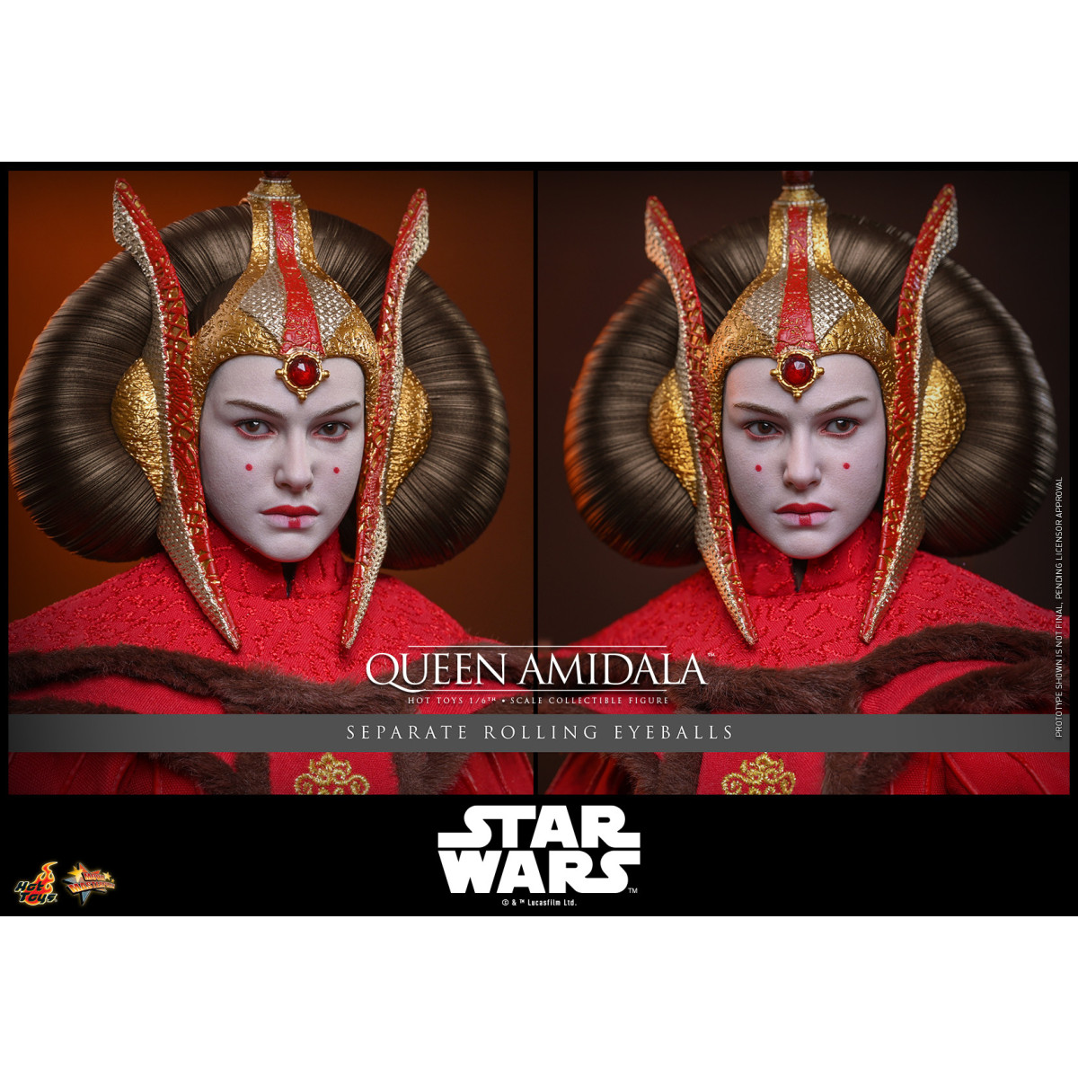 Hot Toys - Reina Amidala MMS 1/6 - Star Wars: La Amenaza Fantasma MMS883