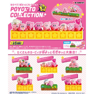 Re-Ment - Kirby en el País de los Sueños - ¡Narabete! POYOTTO COLLECTION set de 6 figuras en caja ciega.