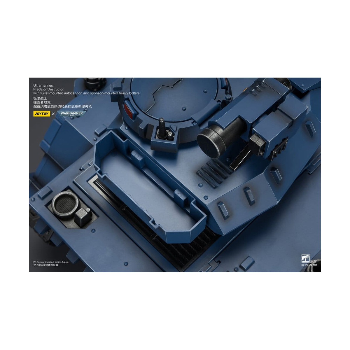 JoyToy - Space Marines - Ultramarines - Predator Destructor 1/18 - Warhammer 40K