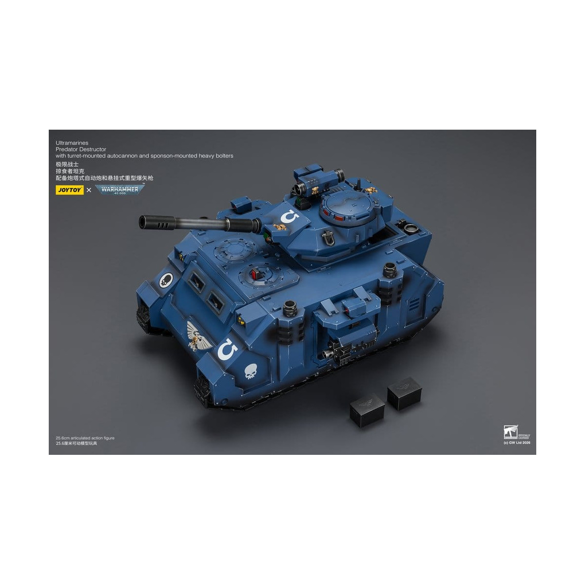 JoyToy - Space Marines - Ultramarines - Predator Destructor 1/18 - Warhammer 40K