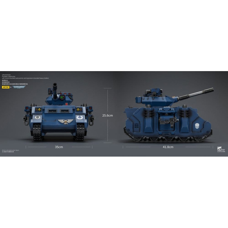 JoyToy - Space Marines - Ultramarines - Predator Destructor 1/18 - Warhammer 40K
