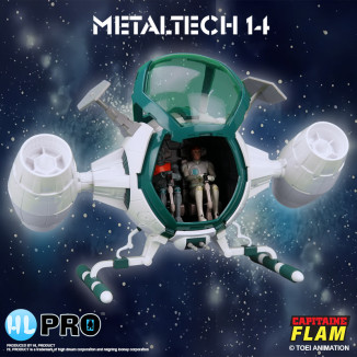 High Dream Metaltech 11 - Capitán Futuro - Capitán Futuro - Cyberlabe Retro Edition - Figurilla Future Comet