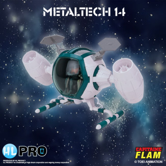 High Dream Metaltech 11 - Capitán Futuro - Capitán Futuro - Cyberlabe Retro Edition - Figurilla Future Comet