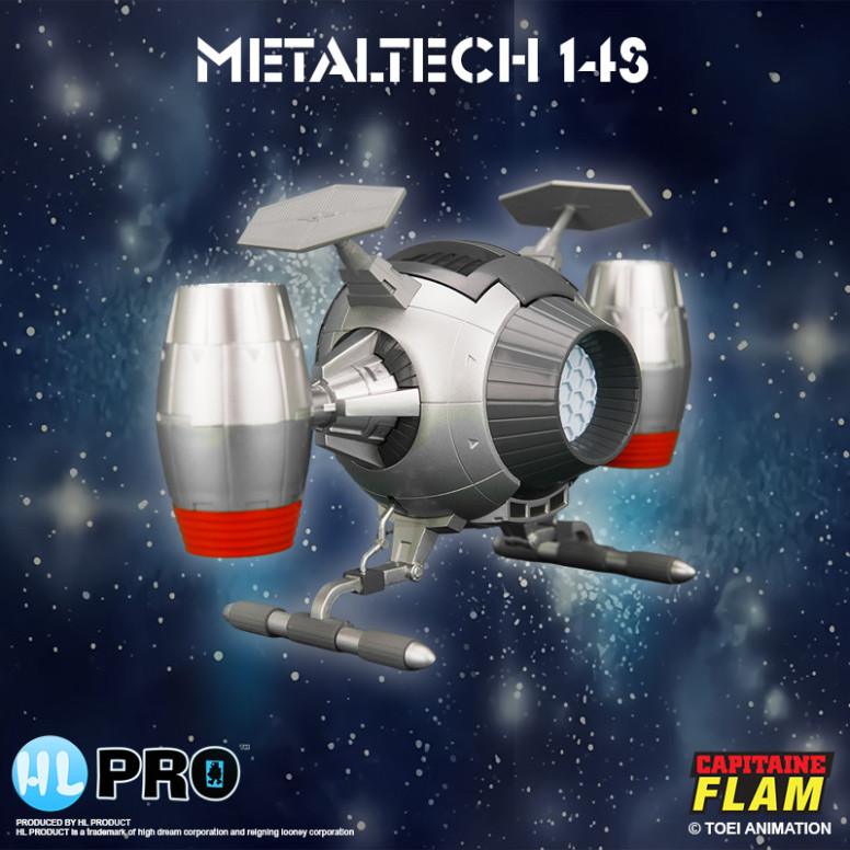 High Dream Metaltech 11 - Capitán Futuro - Capitán Futuro - Cyberlabe Retro Edition - Figurilla Future Comet