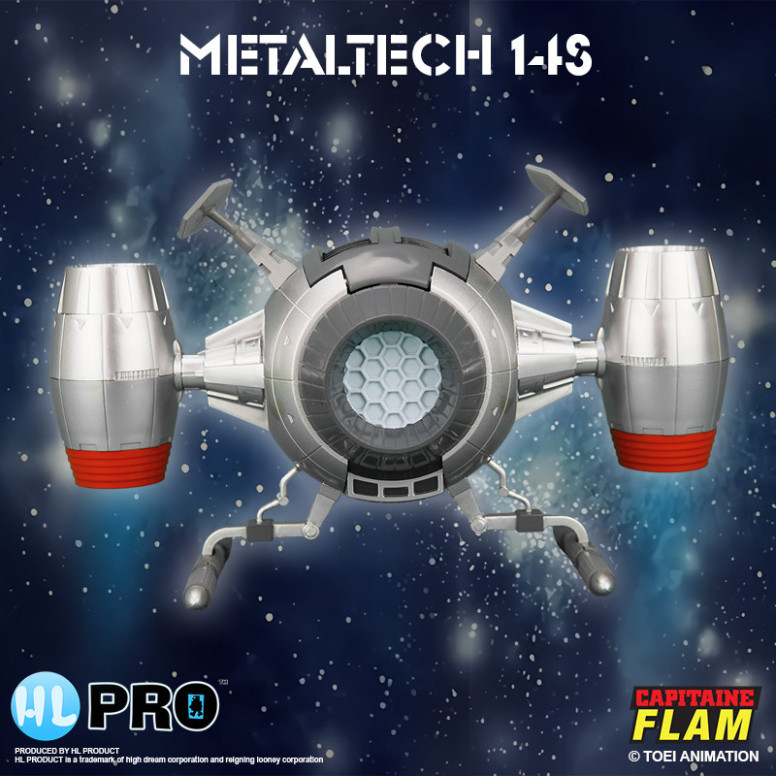 High Dream Metaltech 11 - Capitán Futuro - Capitán Futuro - Cyberlabe Retro Edition - Figurilla Future Comet