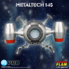 High Dream Metaltech 11 - Capitán Futuro - Capitán Futuro - Cyberlabe Retro Edition - Figurilla Future Comet