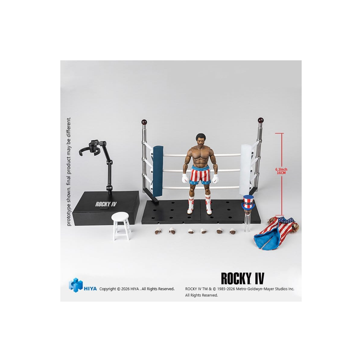 HIYA TOYS - APOLLO Exquisite Super Series 1/12 - Rocky IV