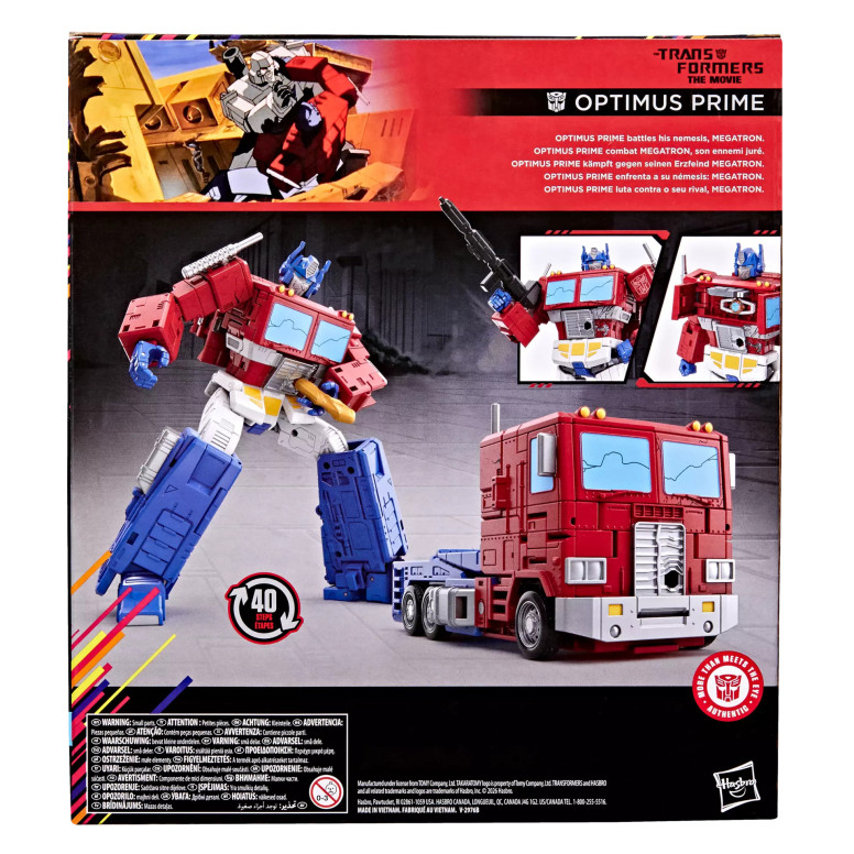 Hasbro - Transformers La película - OPTIMUS PRIME Leader Class - Studio Series MTMTE Collection