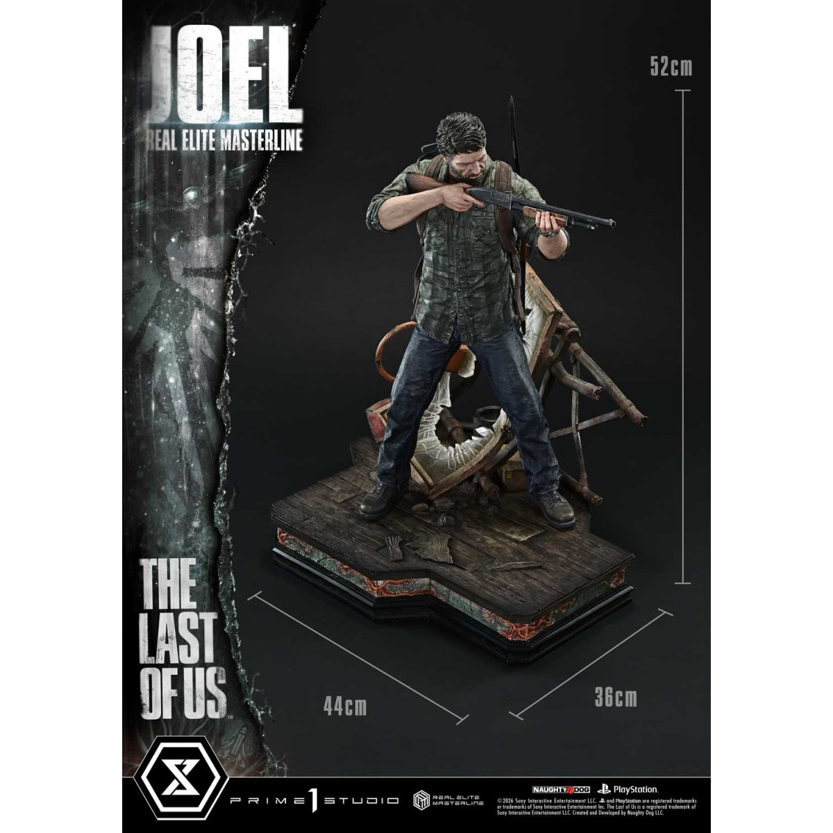 Prime 1 - Joel (The The Last of Us Part I) 1/4 Real Elite Masterline