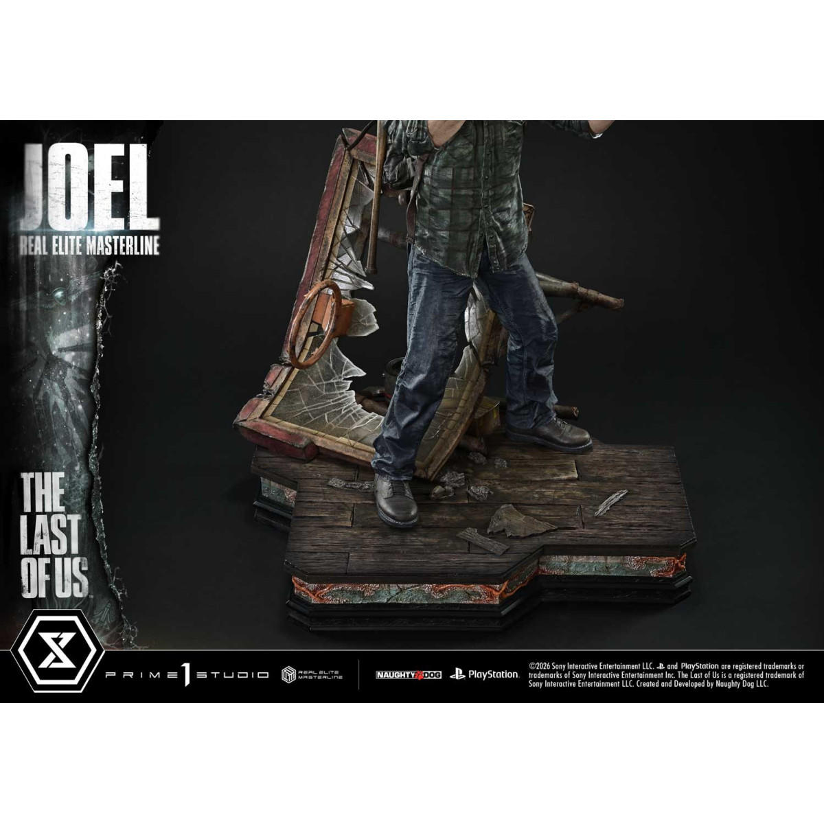 Prime 1 - Joel (The The Last of Us Part I) 1/4 Real Elite Masterline