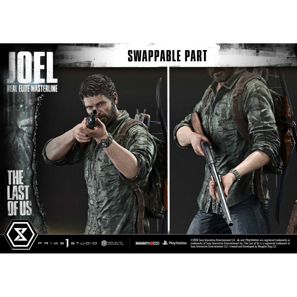 Prime 1 - Joel (The The Last of Us Part I) 1/4 Real Elite Masterline