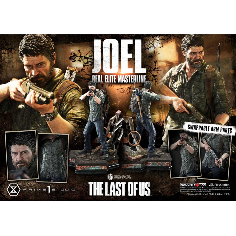 Prime 1 - Joel (The The Last of Us Part I) 1/4 Real Elite Masterline