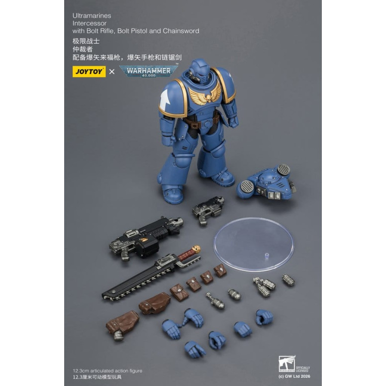 JoyToy Space Marines - Ultramarines - Intercesores 1/18 - Warhammer 40K