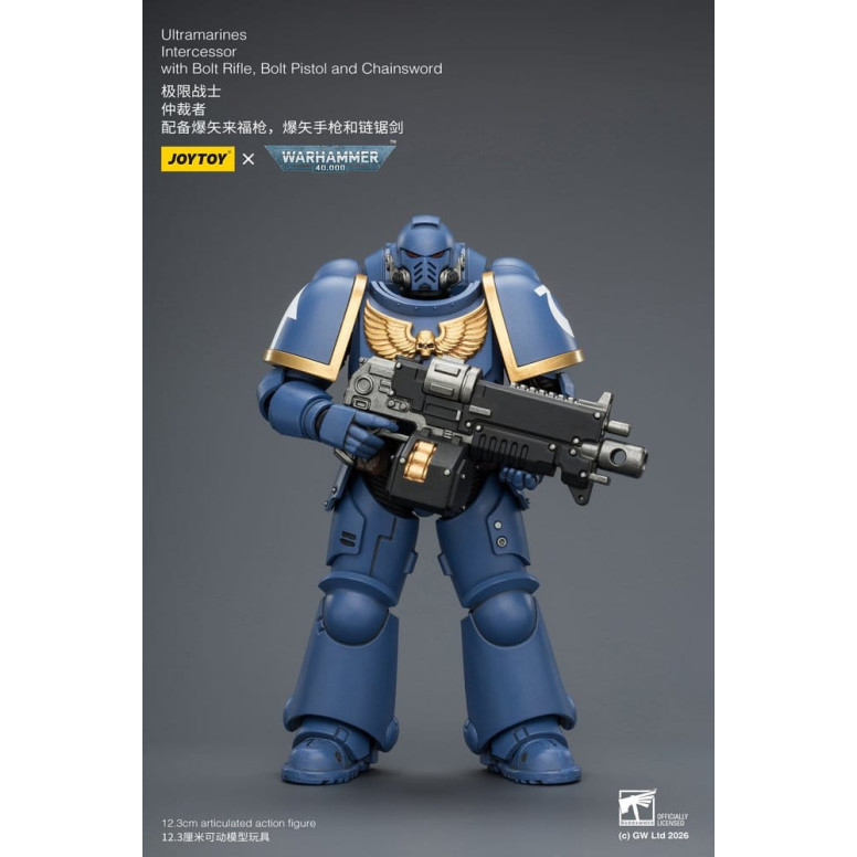 JoyToy Space Marines - Ultramarines - Intercesores 1/18 - Warhammer 40K