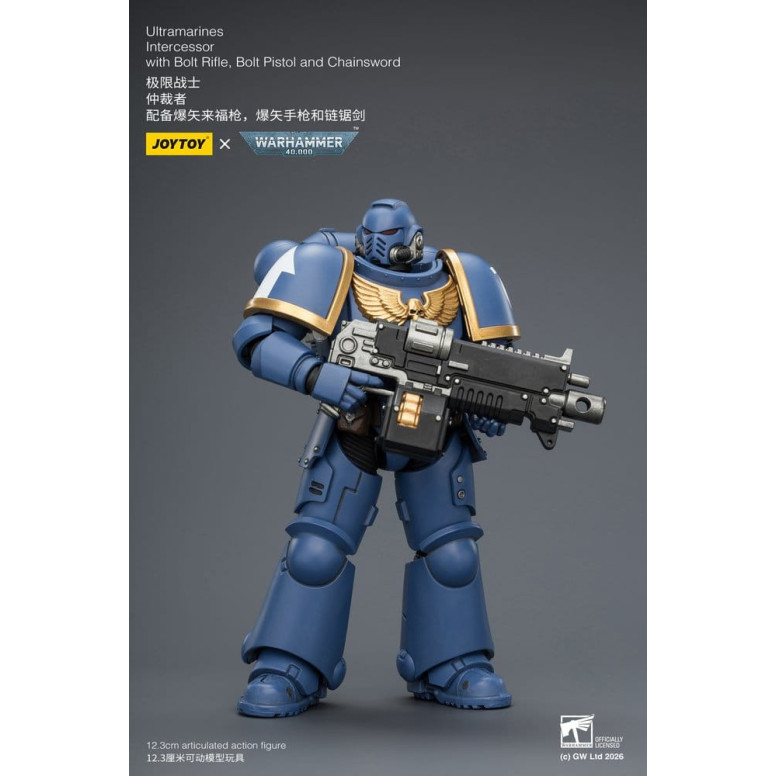 JoyToy Space Marines - Ultramarines - Intercesores 1/18 - Warhammer 40K