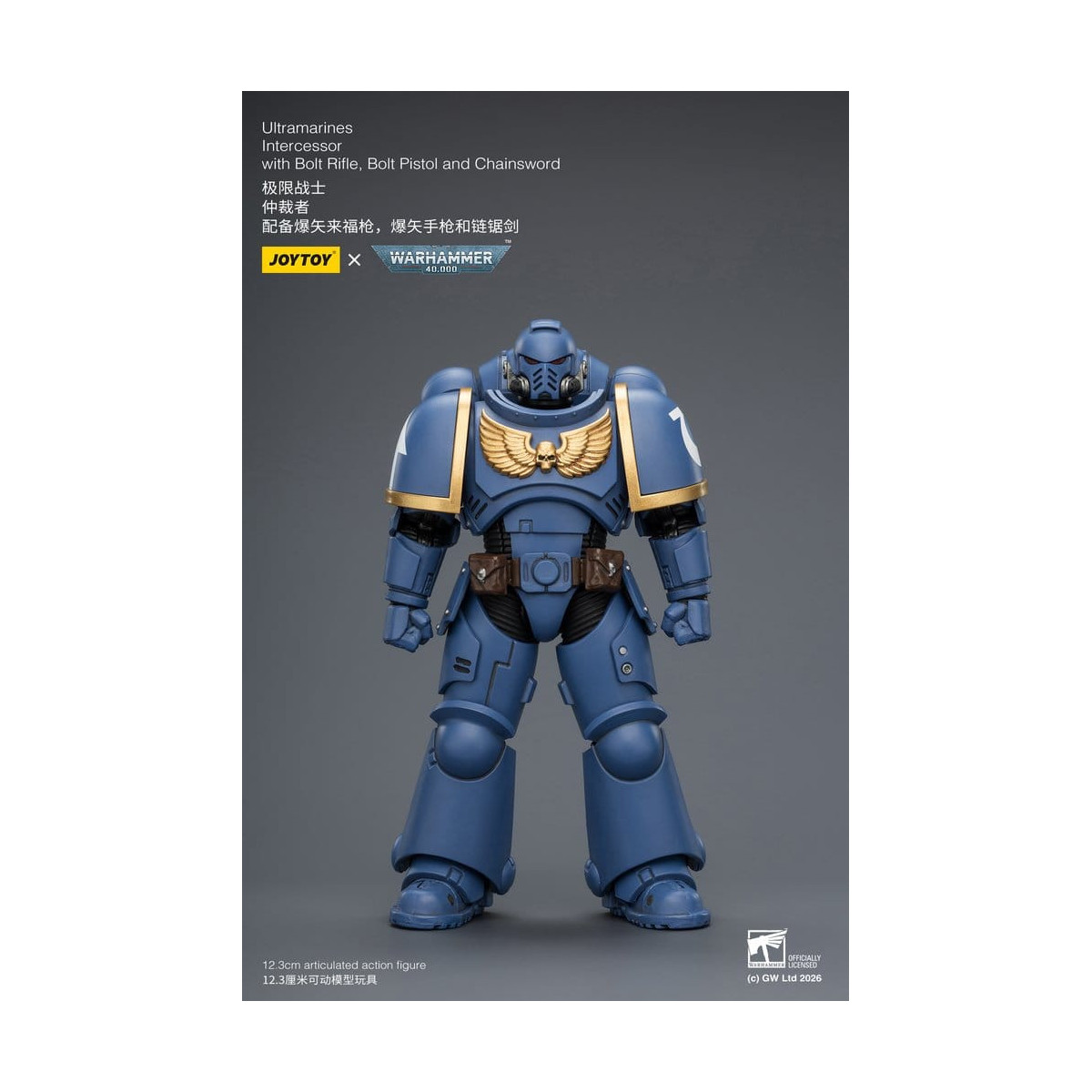 JoyToy Space Marines - Ultramarines - Intercesores 1/18 - Warhammer 40K