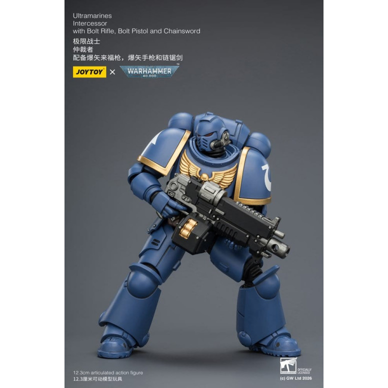 JoyToy Space Marines - Ultramarines - Intercesores 1/18 - Warhammer 40K