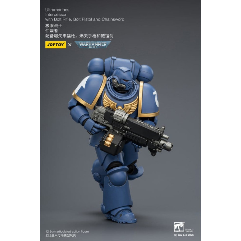 JoyToy Space Marines - Ultramarines - Intercesores 1/18 - Warhammer 40K