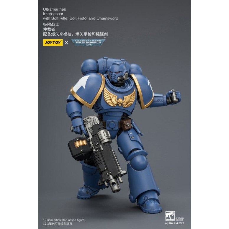 JoyToy Space Marines - Ultramarines - Intercesores 1/18 - Warhammer 40K