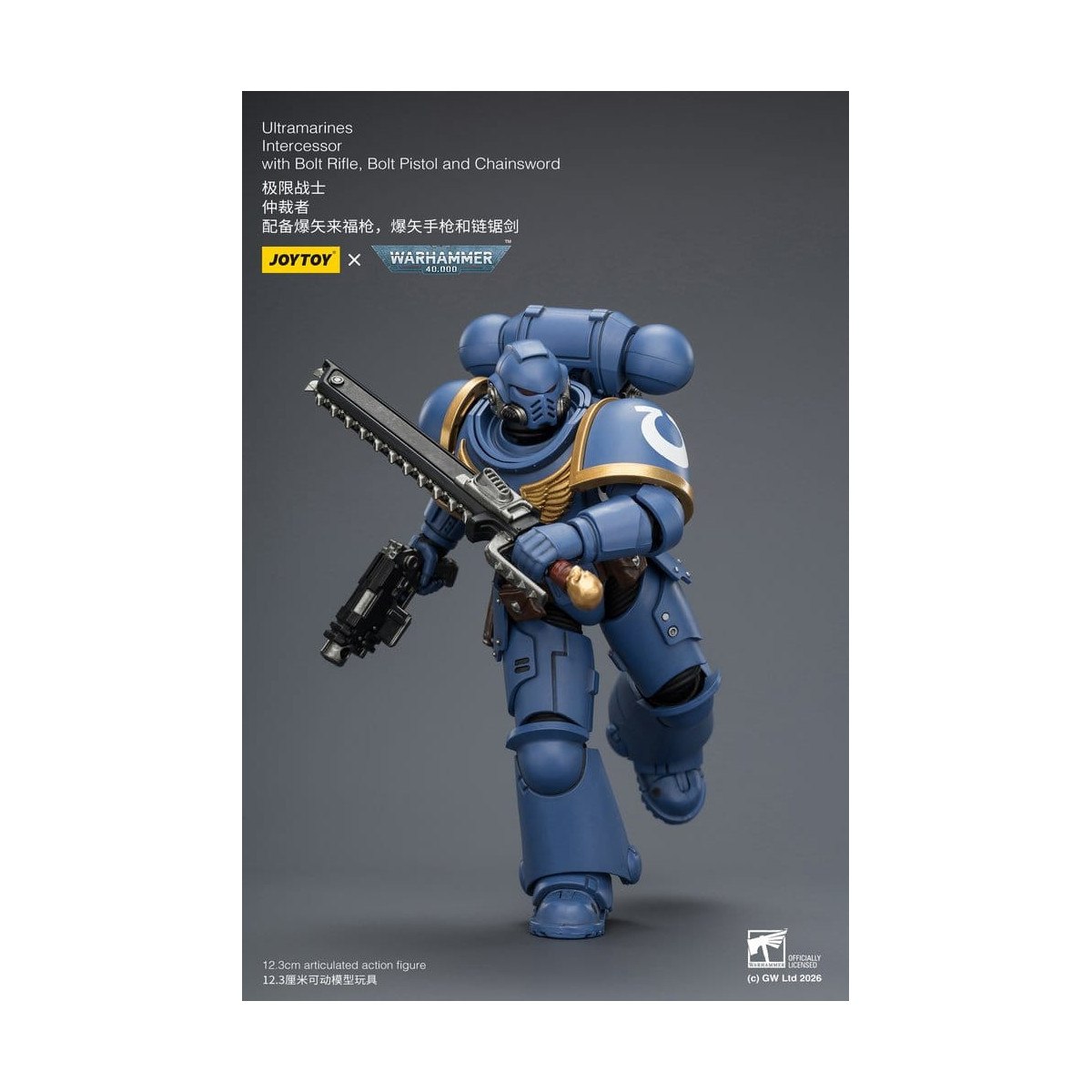 JoyToy Space Marines - Ultramarines - Intercesores 1/18 - Warhammer 40K