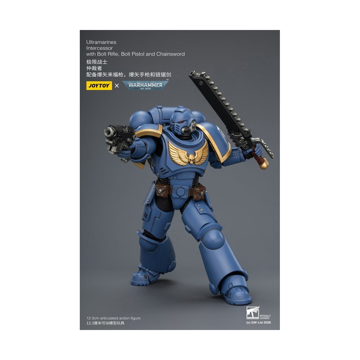 JoyToy Space Marines - Ultramarines - Intercesores 1/18 - Warhammer 40K