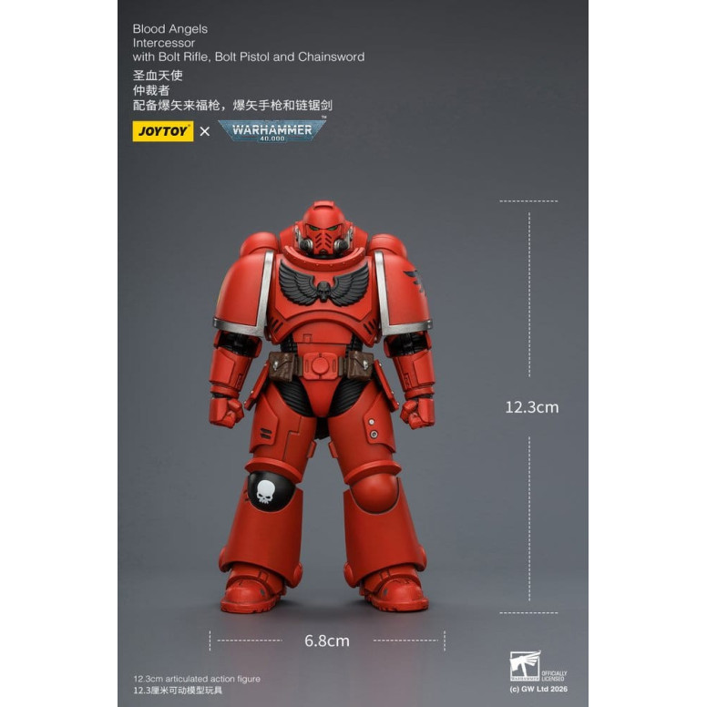 JoyToy Space Marines - Blood Angels - Intercesores 1/18 - Warhammer 40K