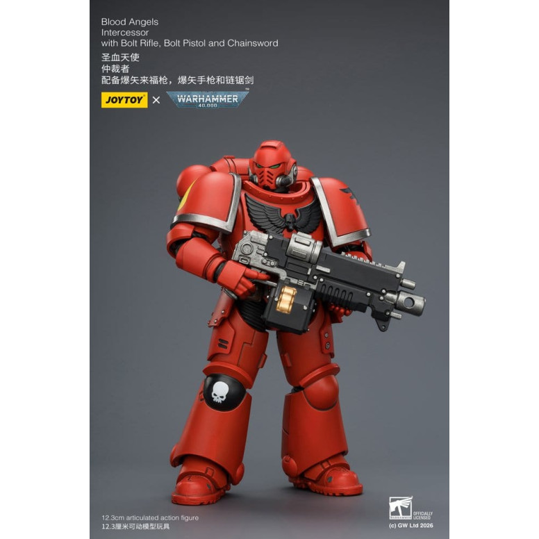 JoyToy Space Marines - Blood Angels - Intercesores 1/18 - Warhammer 40K