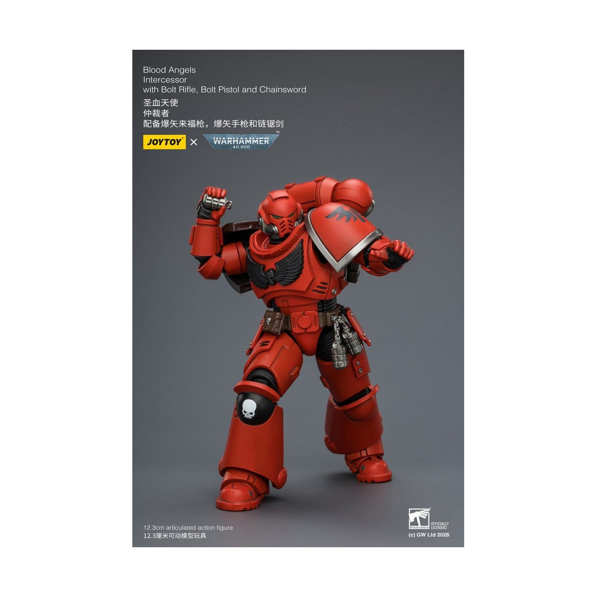 JoyToy Space Marines - Blood Angels - Intercesores 1/18 - Warhammer 40K