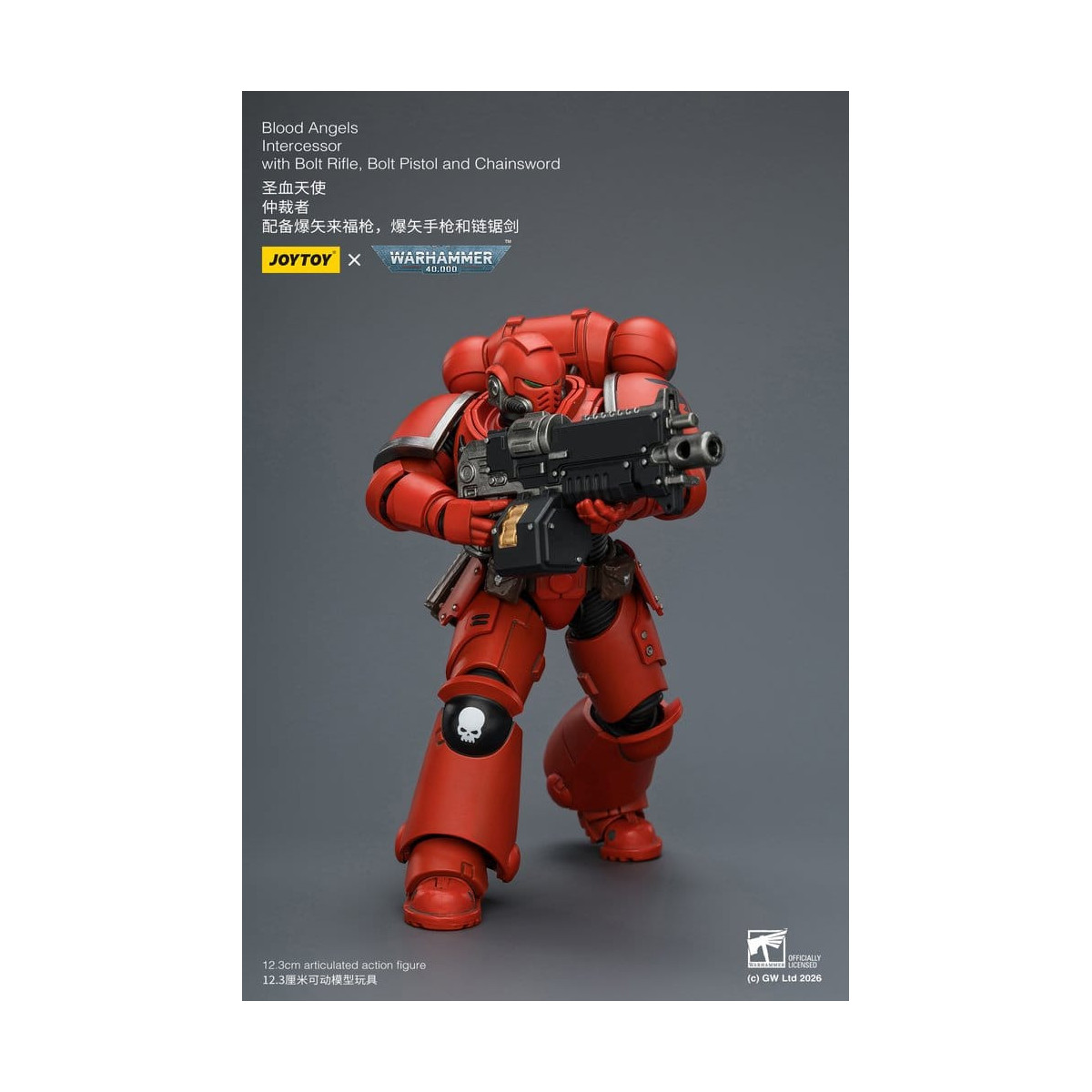 JoyToy Space Marines - Blood Angels - Intercesores 1/18 - Warhammer 40K