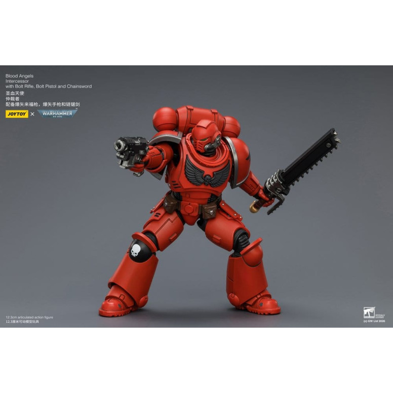 JoyToy Space Marines - Blood Angels - Intercesores 1/18 - Warhammer 40K