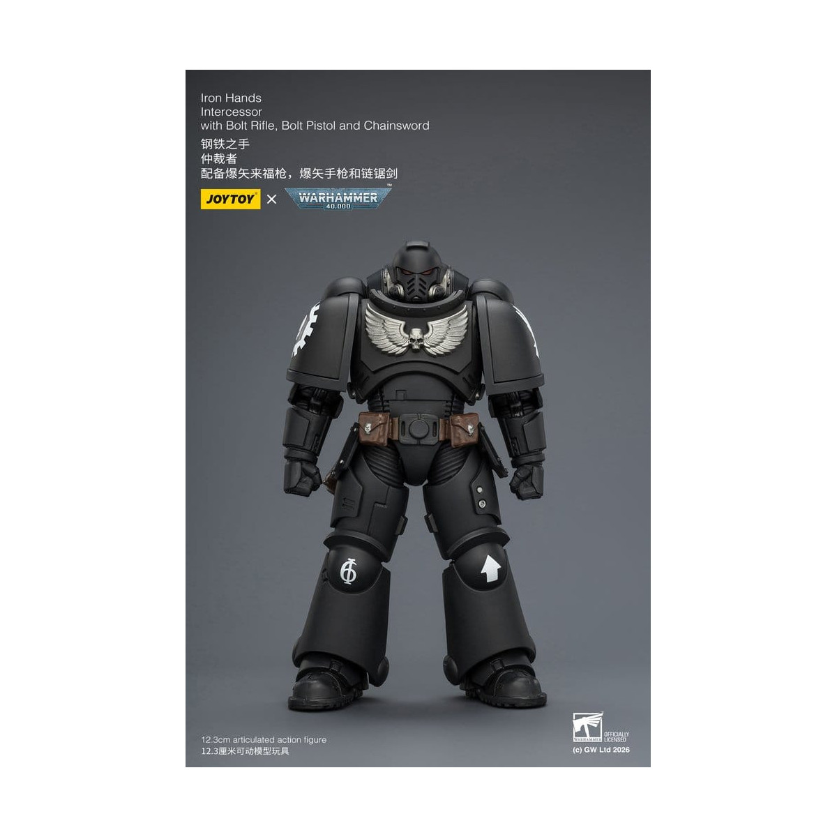 JoyToy Space Marines - Iron Hands - Intercesores 1/18 - Warhammer 40K