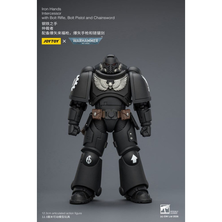JoyToy Space Marines - Iron Hands - Intercesores 1/18 - Warhammer 40K