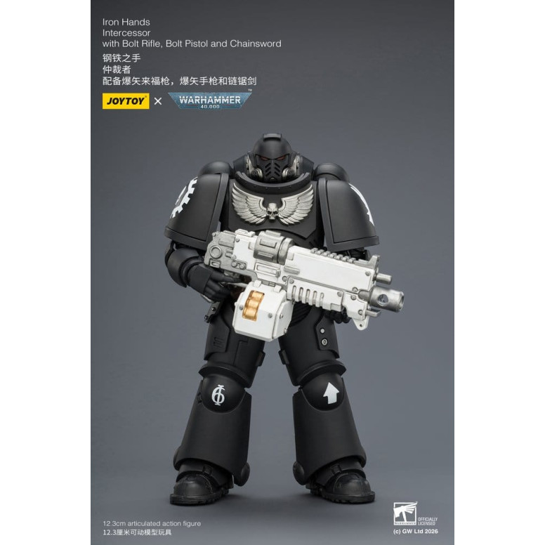 JoyToy Space Marines - Iron Hands - Intercesores 1/18 - Warhammer 40K