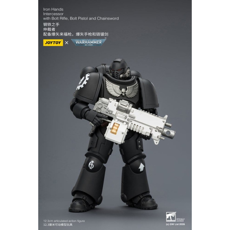 JoyToy Space Marines - Iron Hands - Intercesores 1/18 - Warhammer 40K