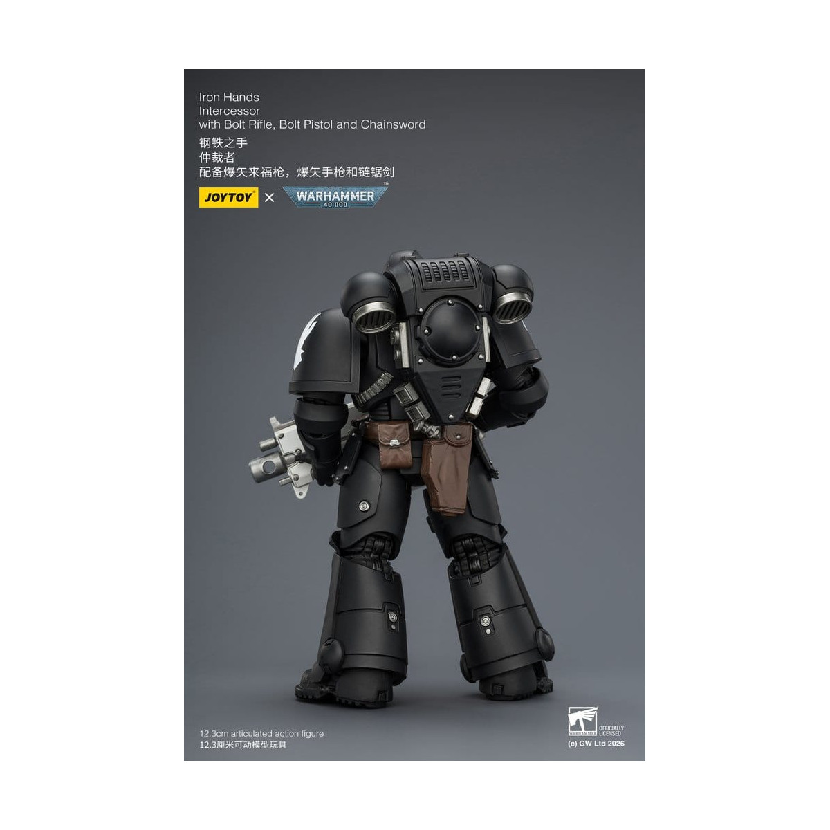 JoyToy Space Marines - Iron Hands - Intercesores 1/18 - Warhammer 40K