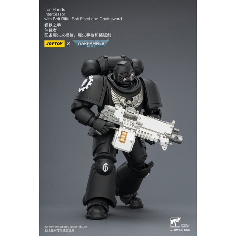 JoyToy Space Marines - Iron Hands - Intercesores 1/18 - Warhammer 40K